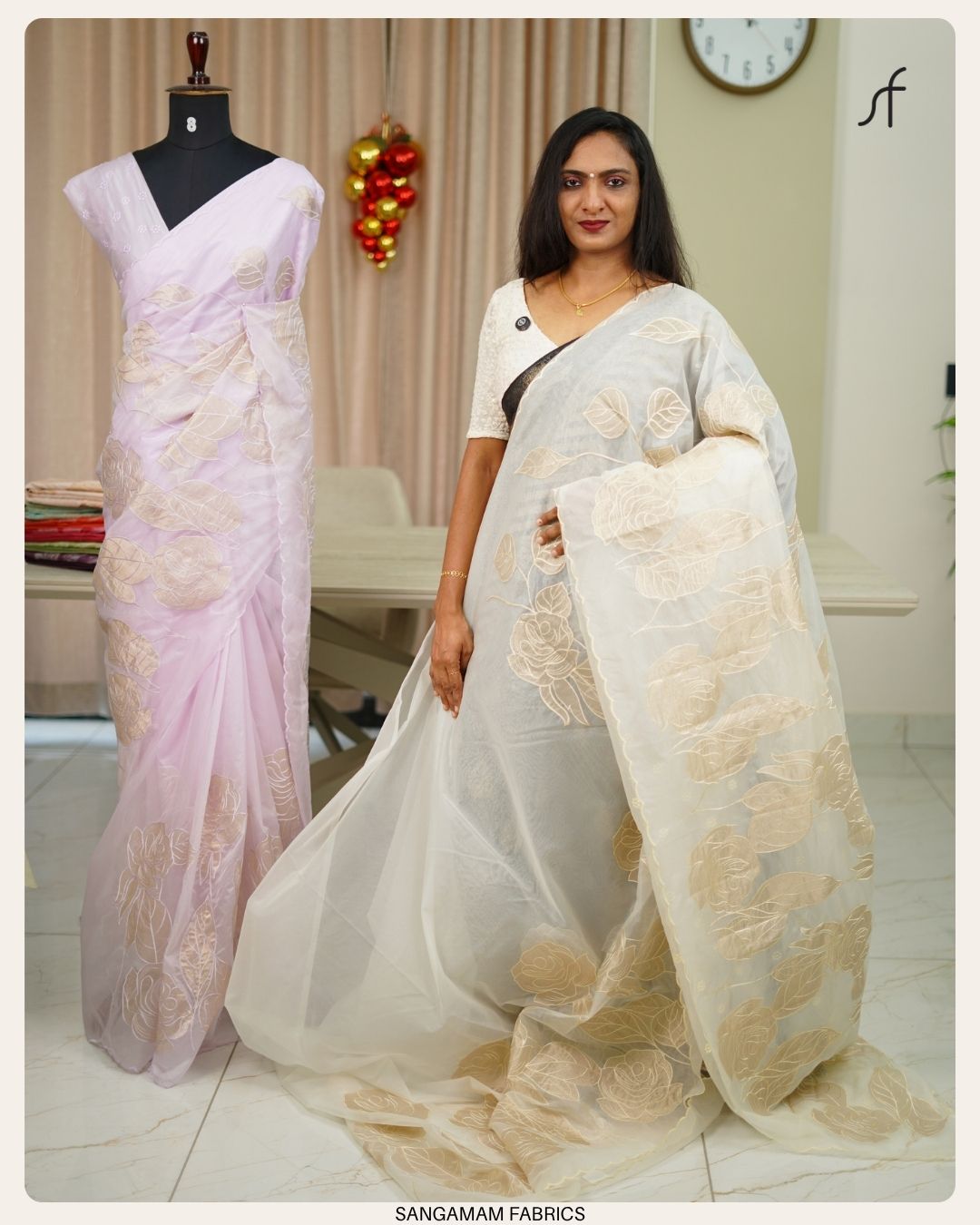 TURKISH ORGANZA SAREE