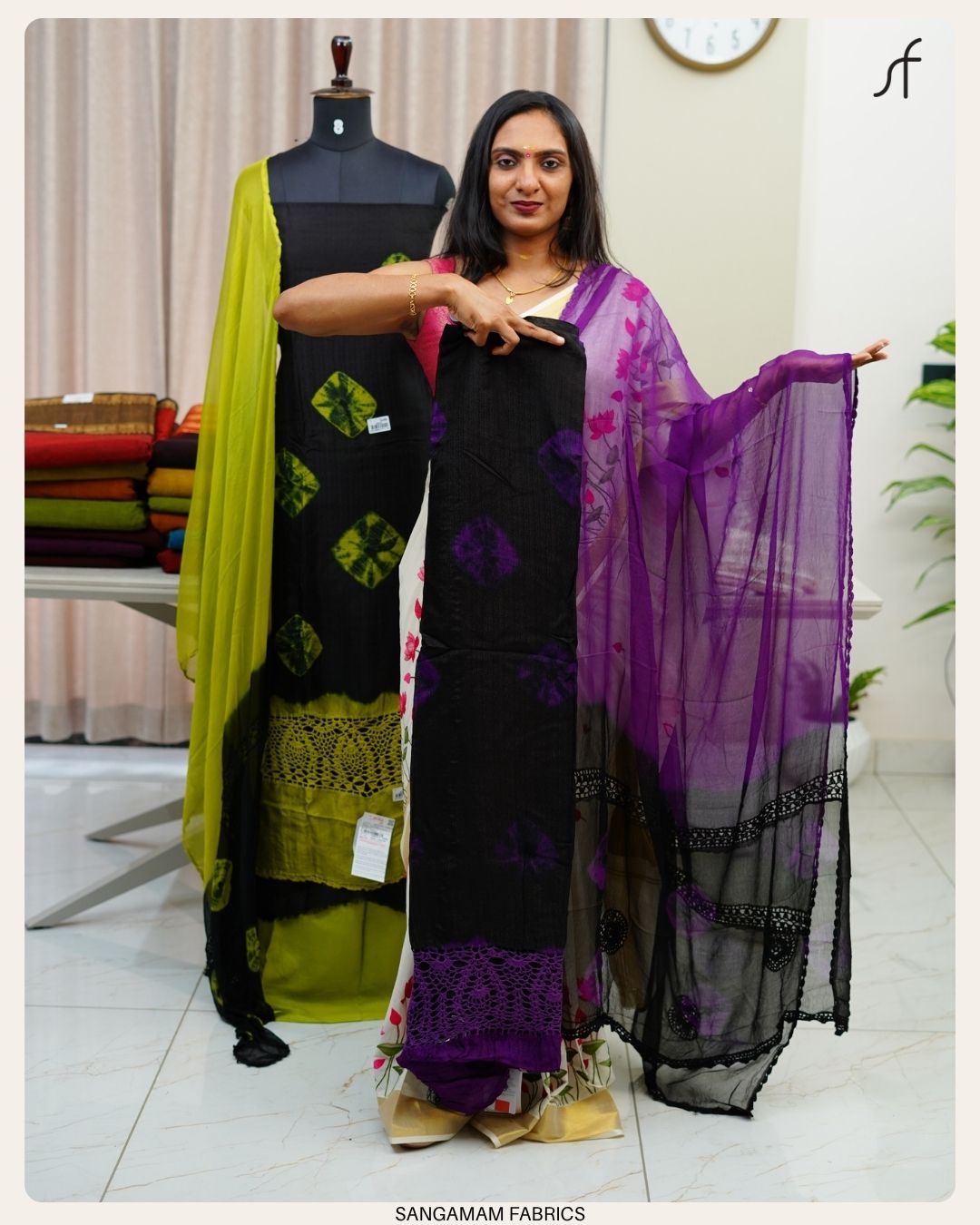 CROCHET DETAILED SALWAR SUIT