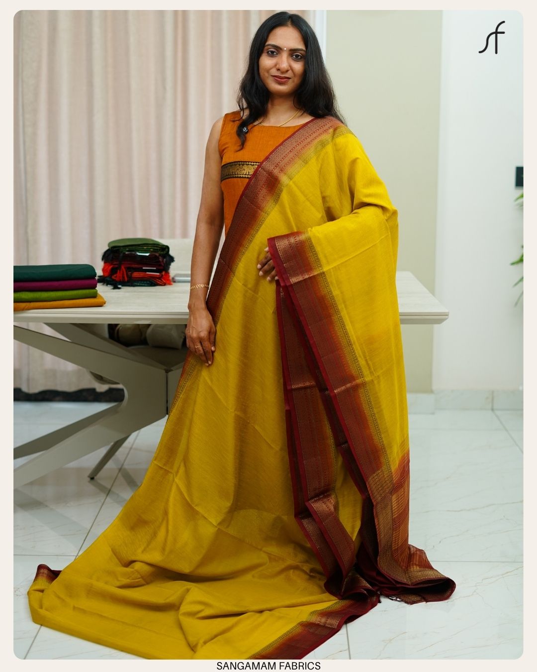 LINEN JUTE SAREE