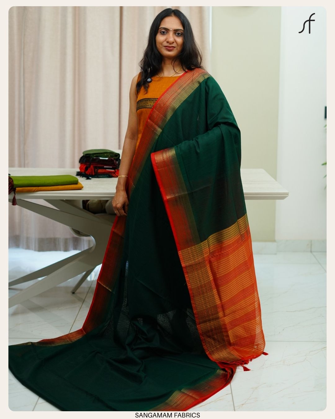 LINEN JUTE SAREE