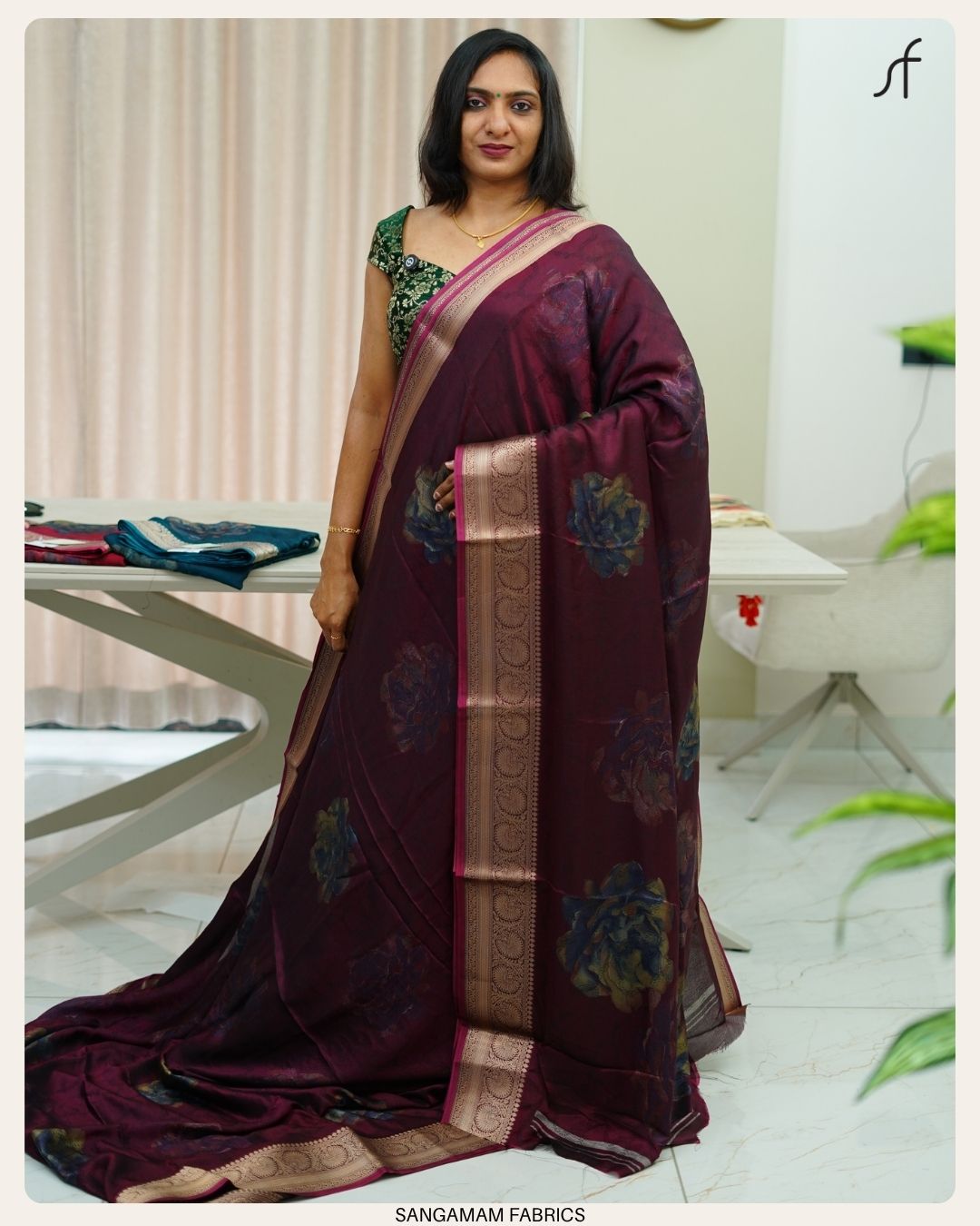 CRAPE BANARASI SAREE