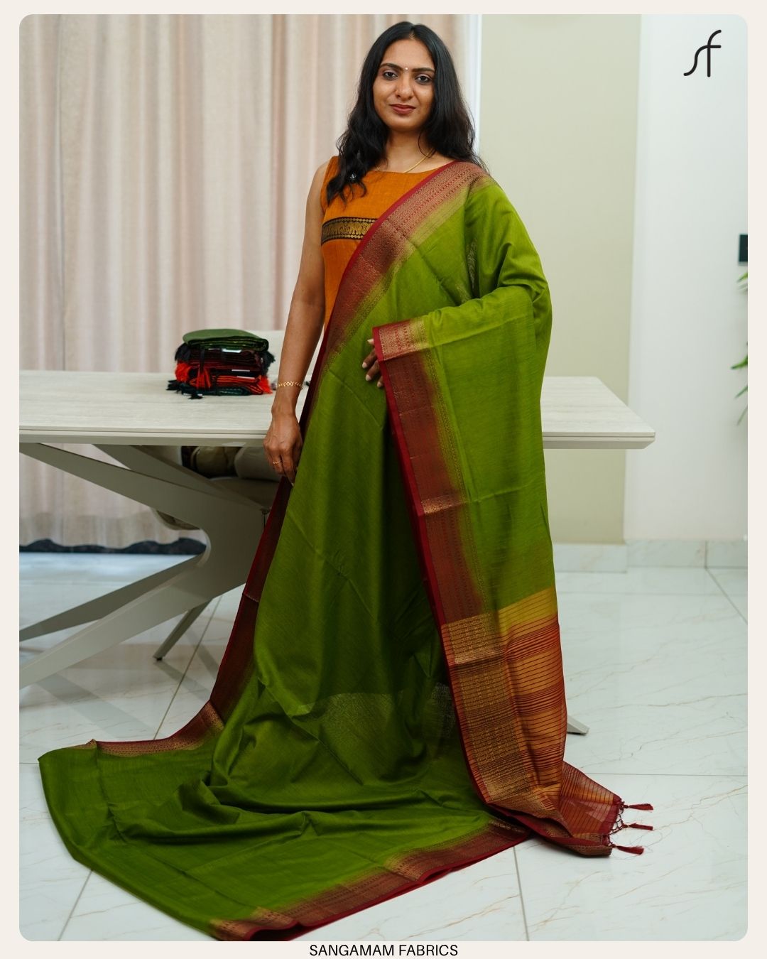 LINEN JUTE SAREE