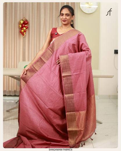 SEMI JUTE BANARASI SAREE