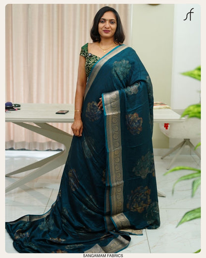 CRAPE BANARASI SAREE