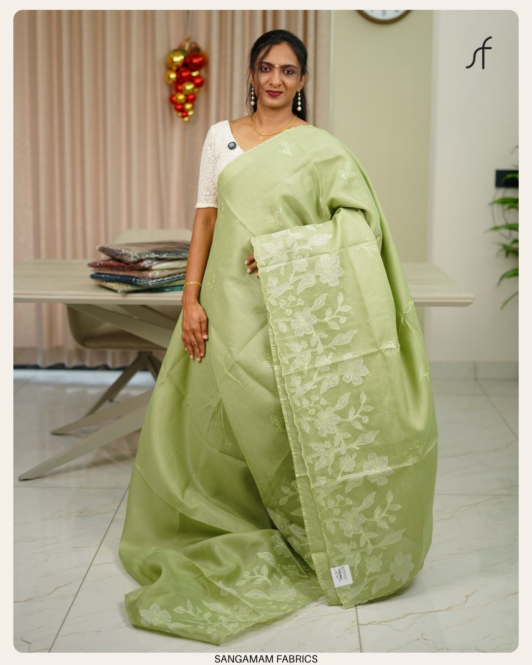 NET COTTA SAREE