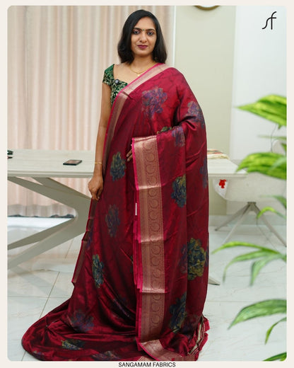 CRAPE BANARASI SAREE