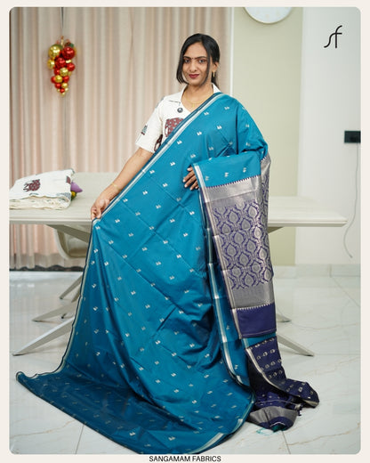 SEMI SOFT SILK FABRIC SAREE