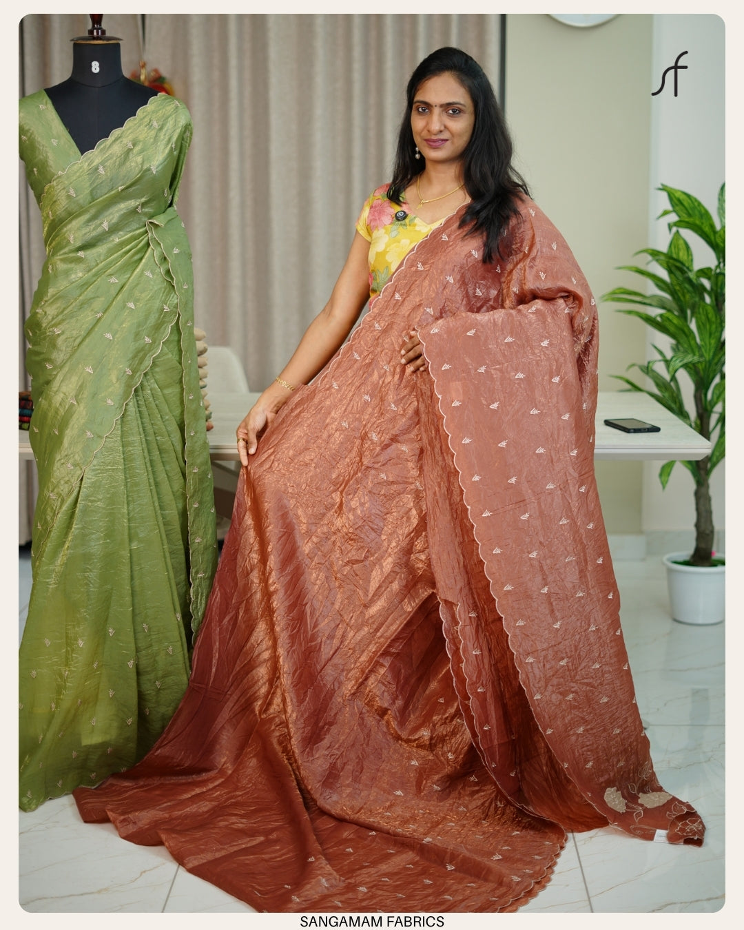 ORGANZA SAREE
