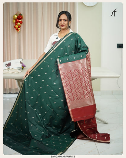 SEMI SOFT SILK FABRIC SAREE