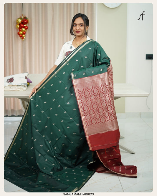 SEMI SOFT SILK FABRIC SAREE