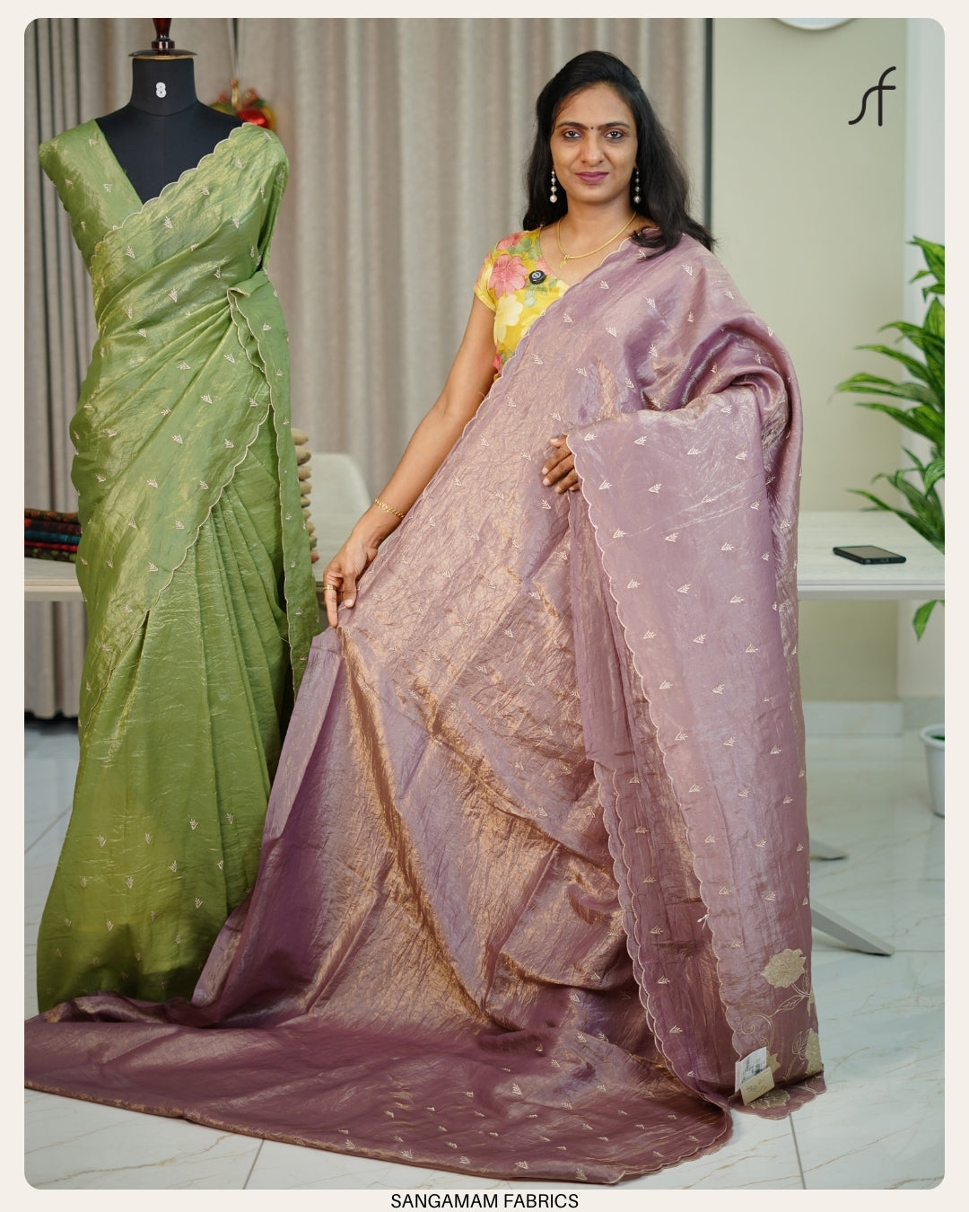 ORGANZA SAREE