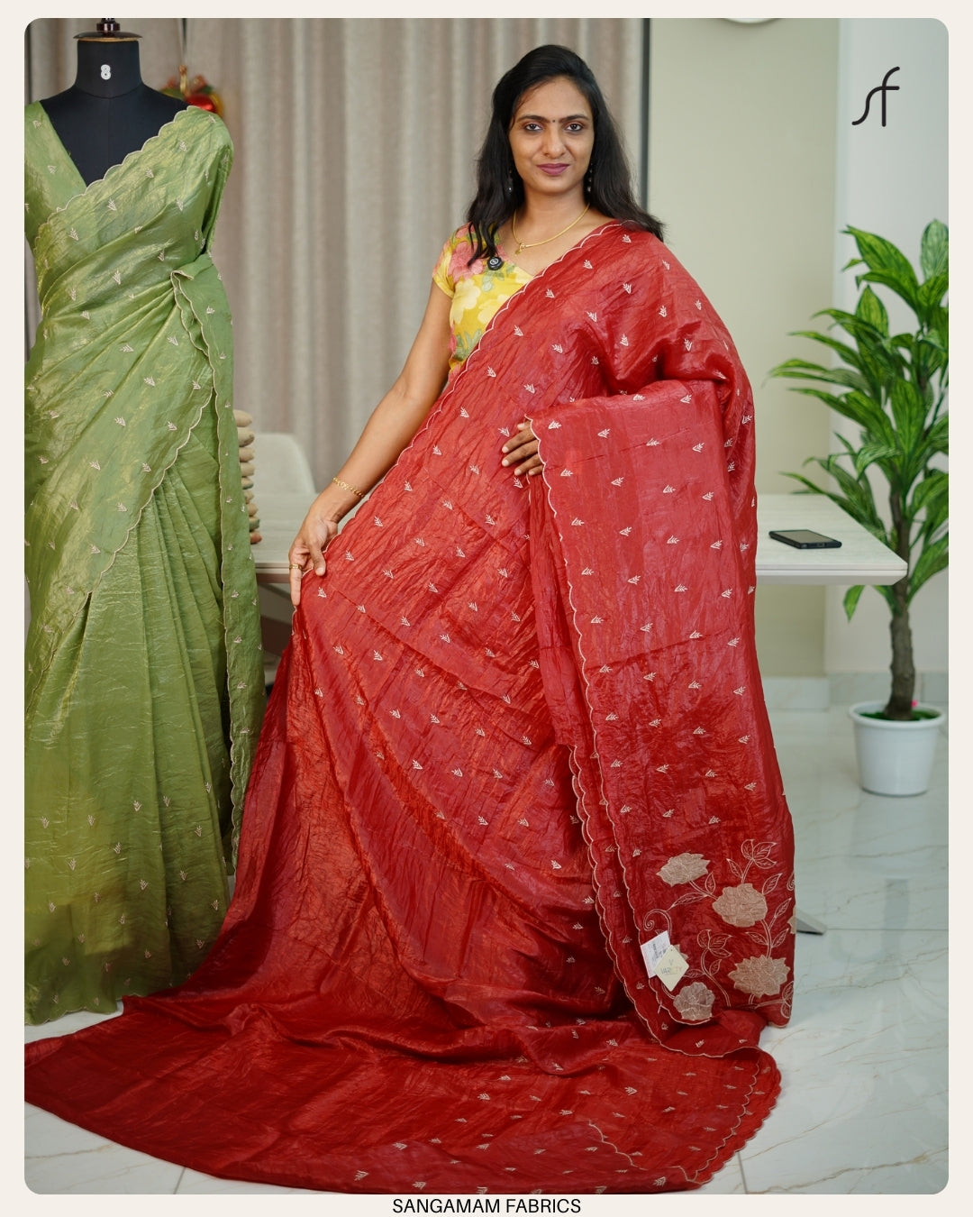 ORGANZA SAREE