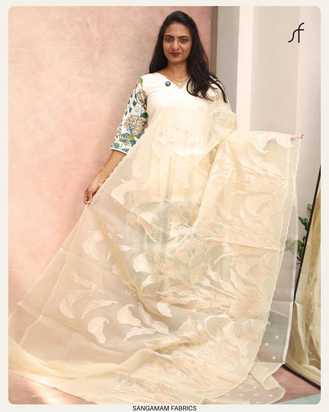 TURKISH ORGANZA SAREE