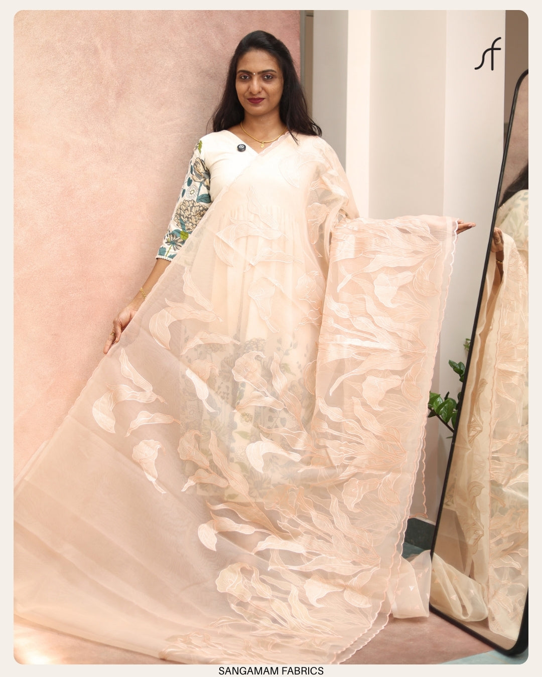 TURKISH ORGANZA SAREE
