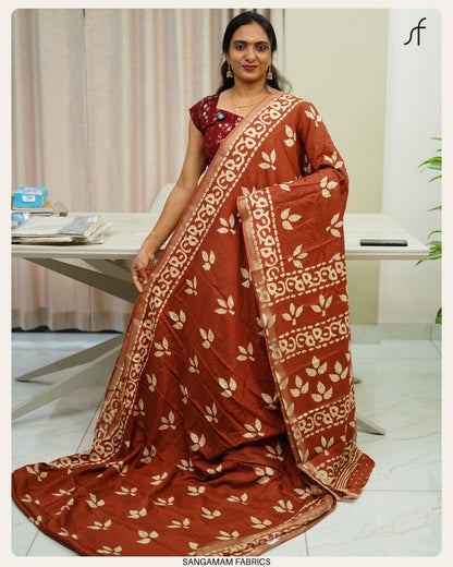 SYNTHETIC SILK SAREE