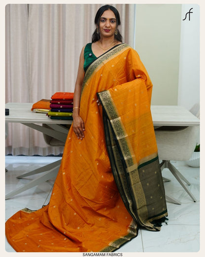 SEMI JUTE BANARASI SAREE