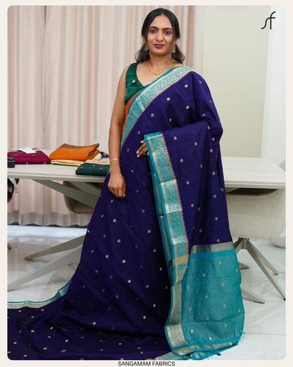 SEMI JUTE BANARASI SAREE