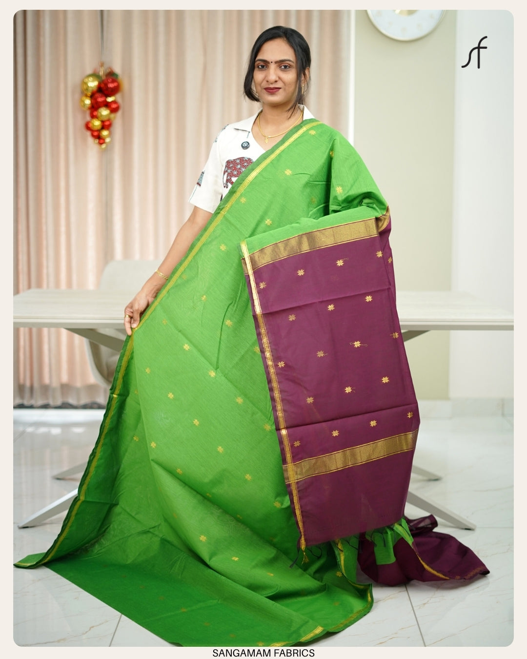 SEMI MAHESWARI SILK SAREE
