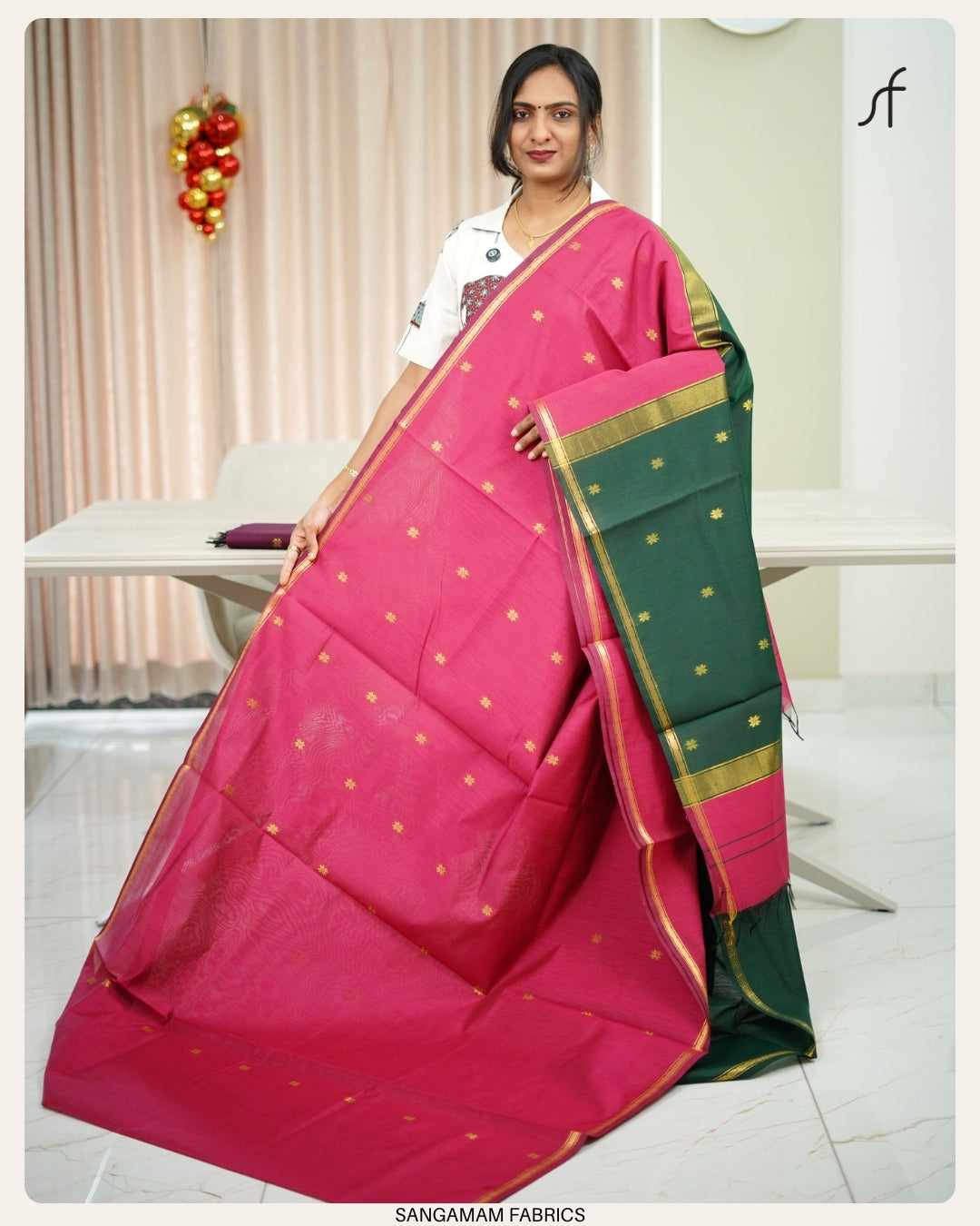 SEMI MAHESWARI SILK SAREE