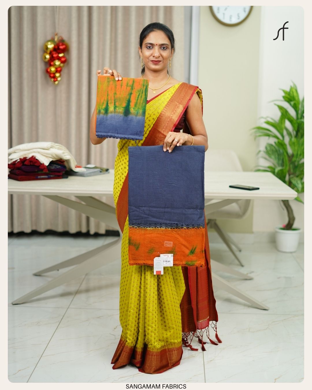 COTTA COTTON CHROCHET DETAILED SAREE
