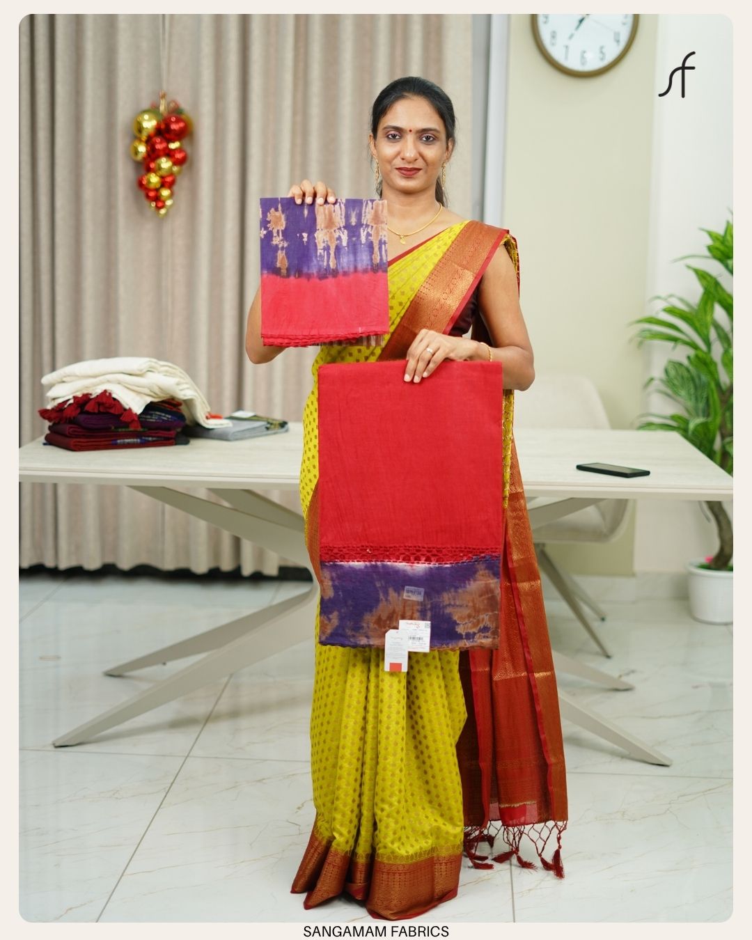 COTTA COTTON CHROCHET DETAILED SAREE