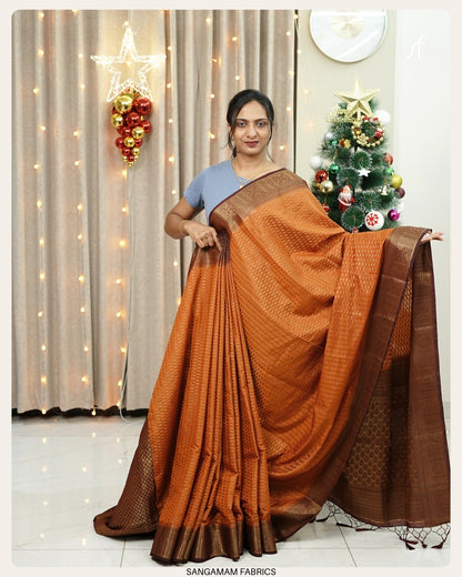SEMI BANARASI SAREE