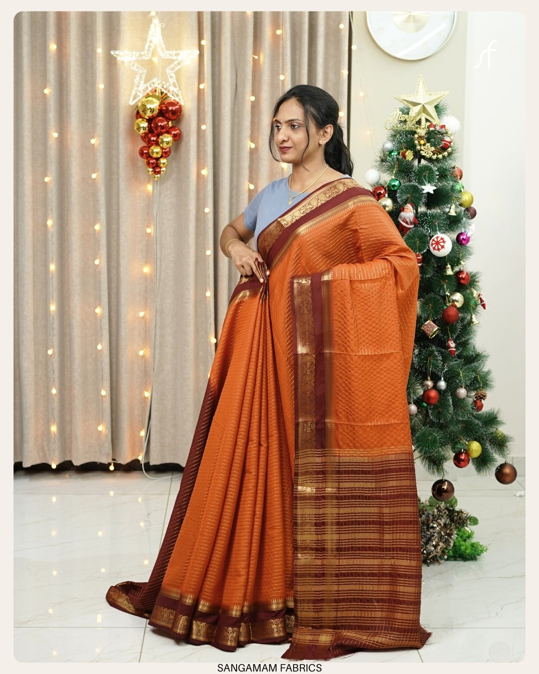 SEMI BANARASI SAREE