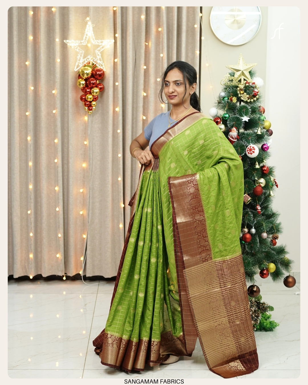SEMI BANARASI SAREE