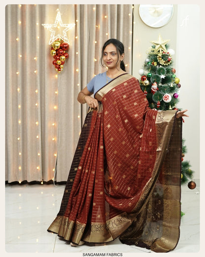 SEMI BANARASI SAREE