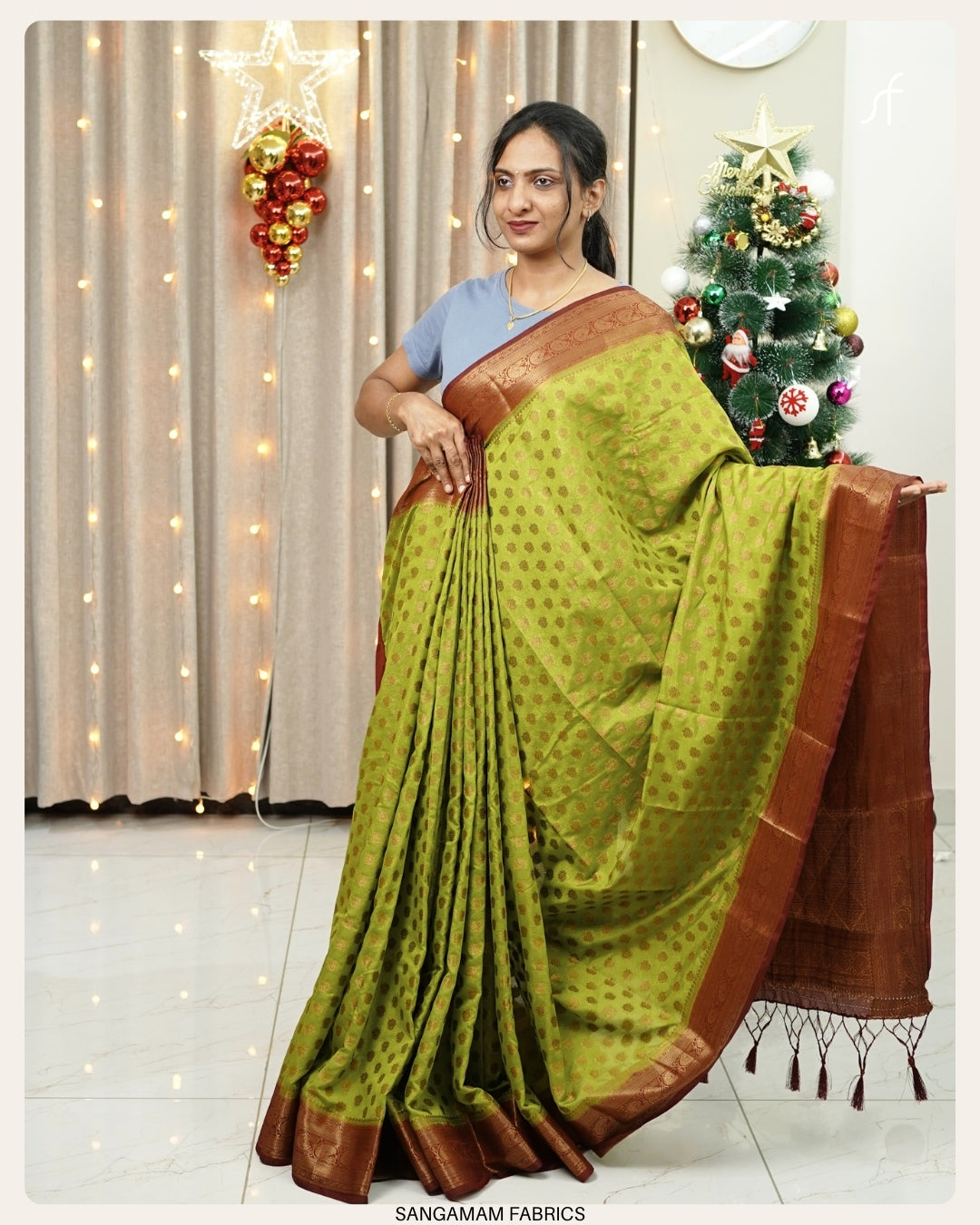 SEMI BANARASI SAREE
