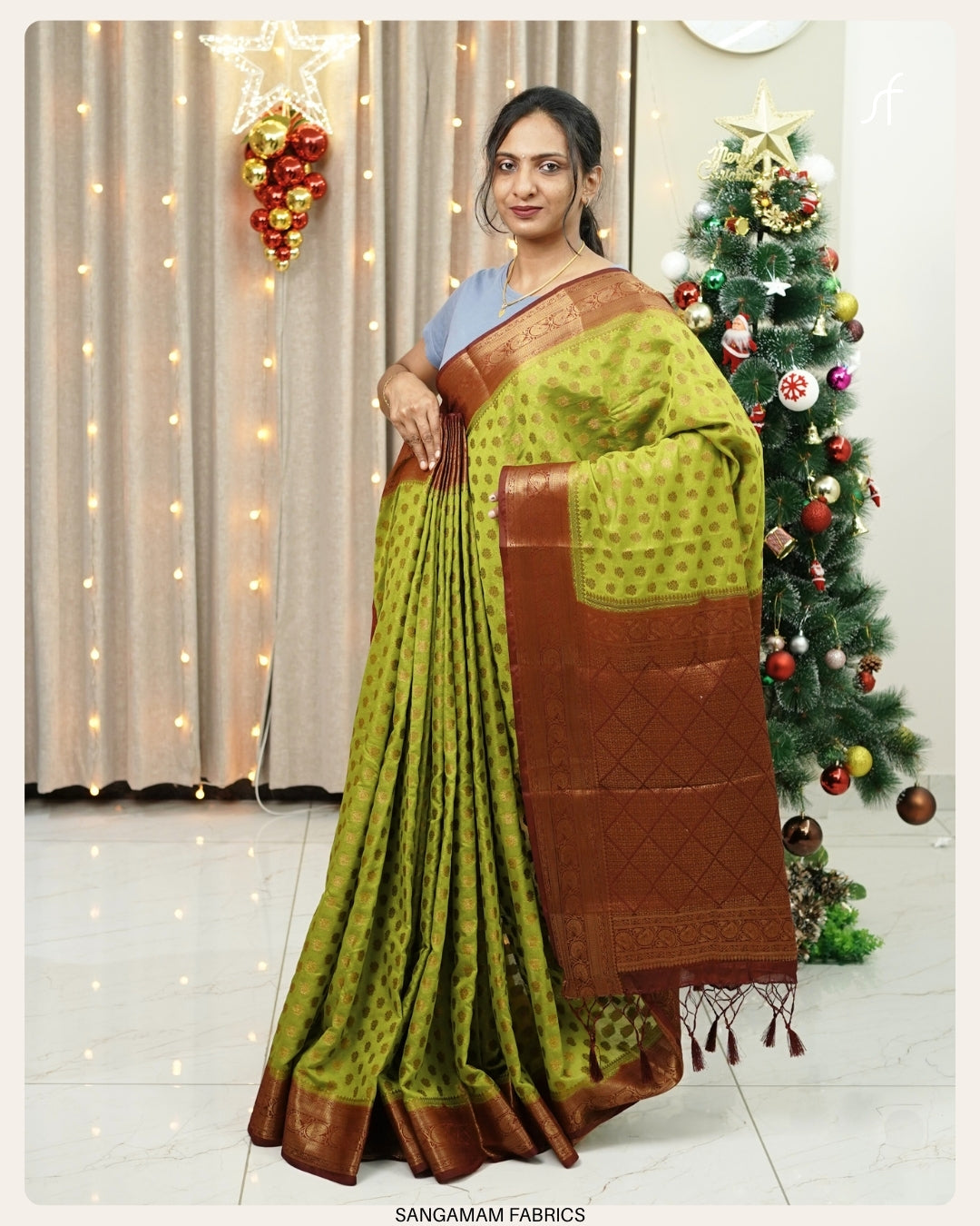 SEMI BANARASI SAREE