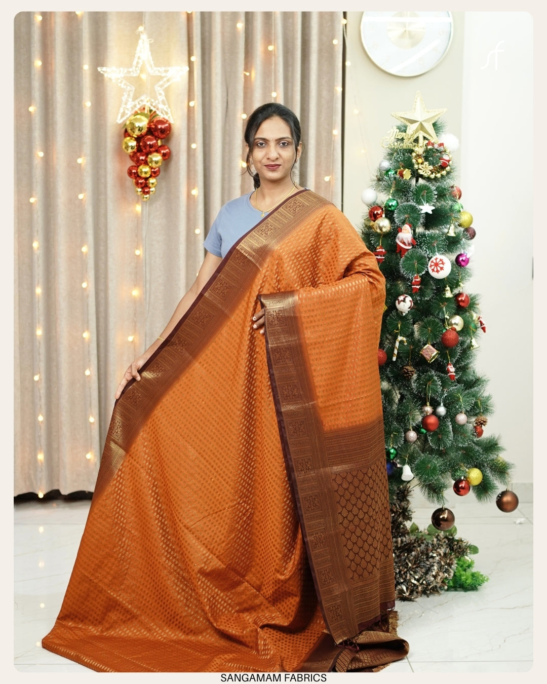 SEMI BANARASI SAREE