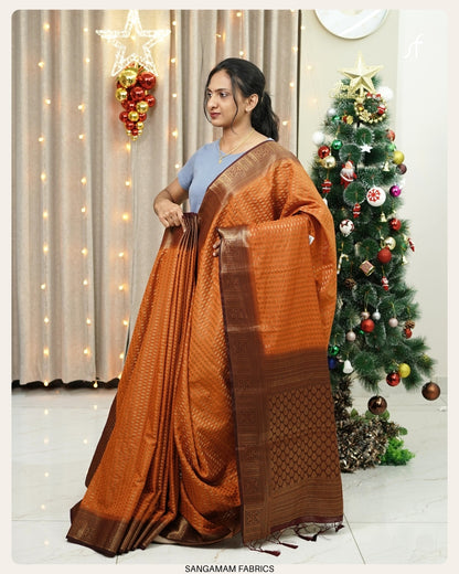 SEMI BANARASI SAREE