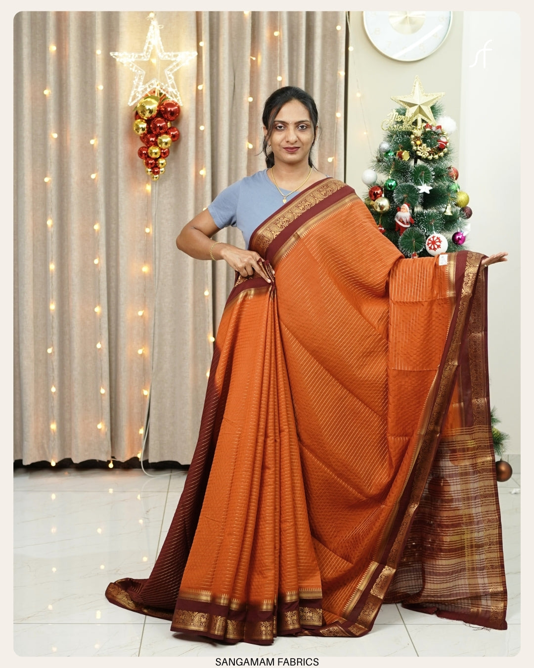 SEMI BANARASI SAREE