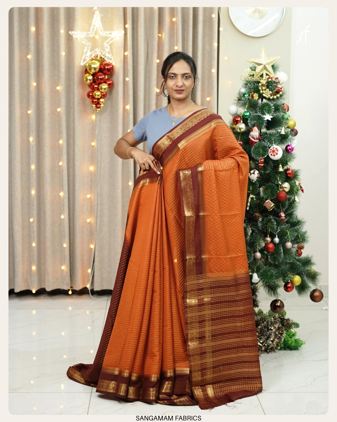 SEMI BANARASI SAREE