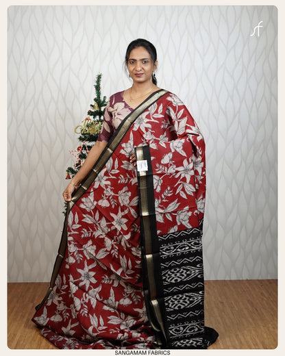 MAHESHWARI SILK  SAREE