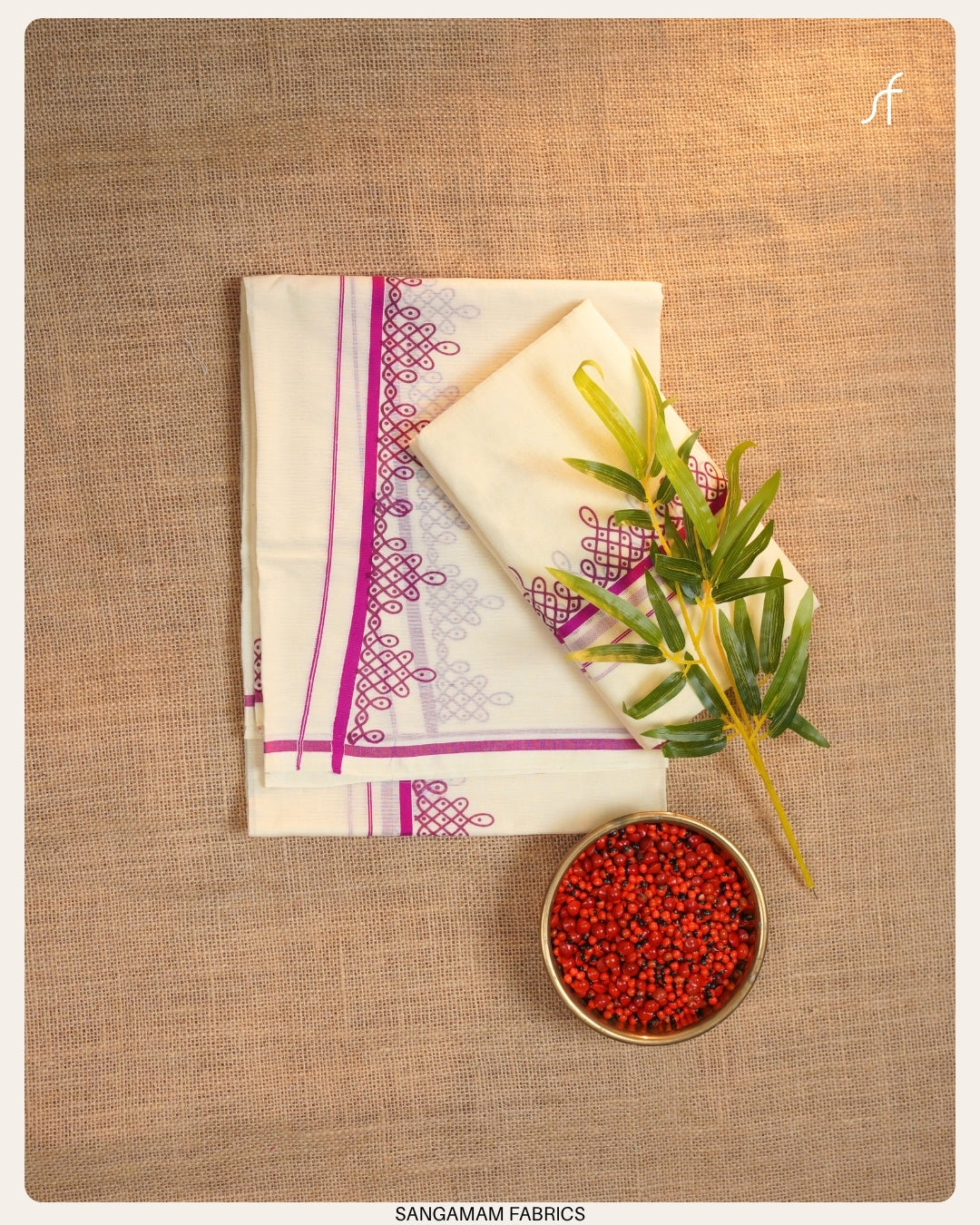 TRADITIONAL KOLAM DESIGN SET MUNDU