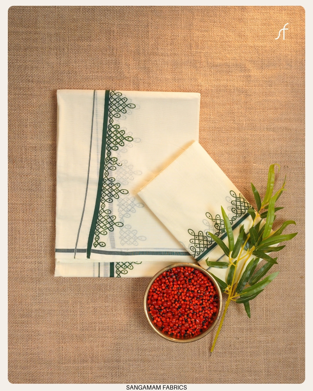 TRADITIONAL KOLAM DESIGN SET MUNDU