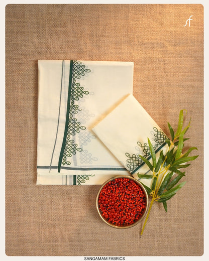 TRADITIONAL KOLAM DESIGN SET MUNDU