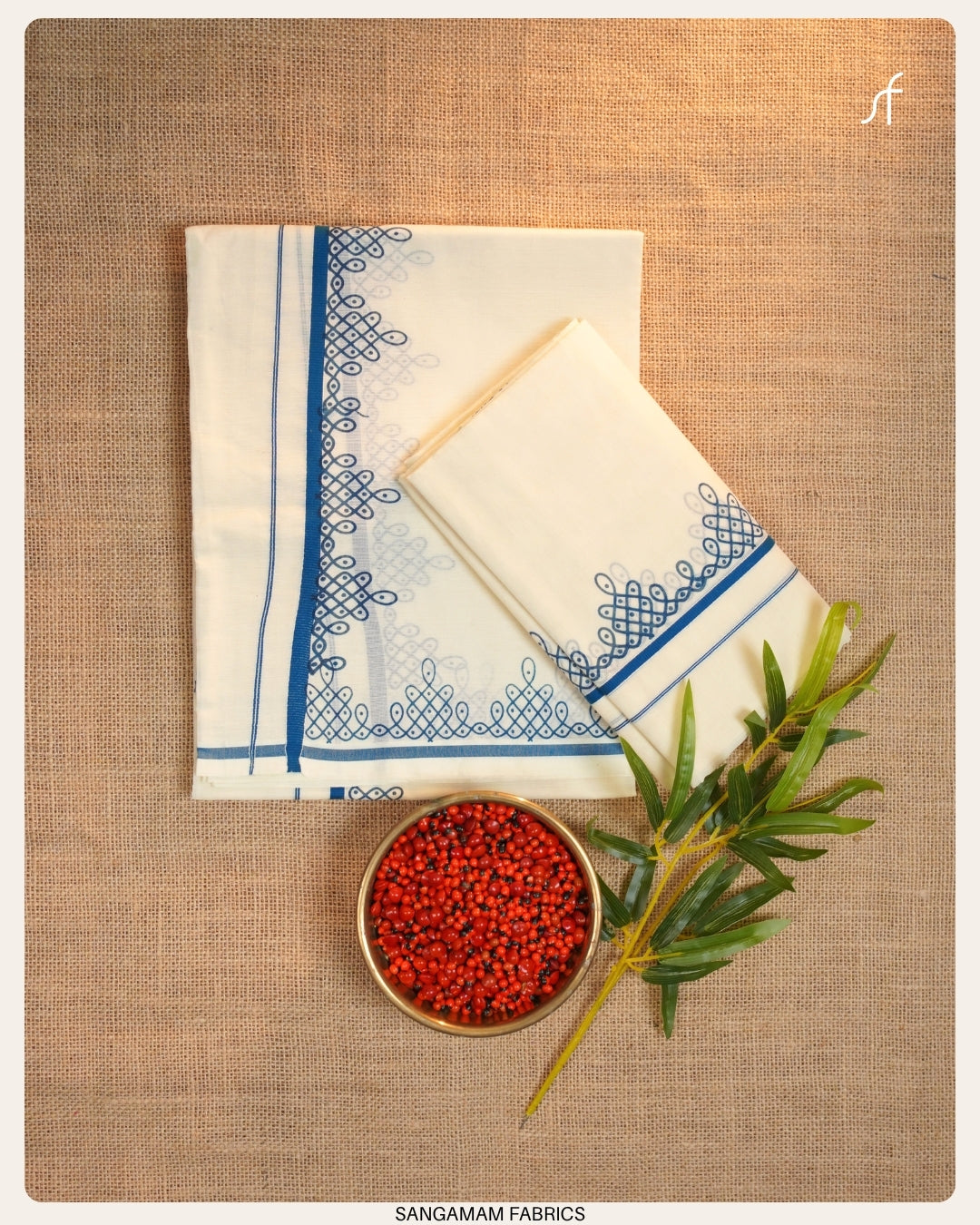 TRADITIONAL KOLAM DESIGN SET MUNDU