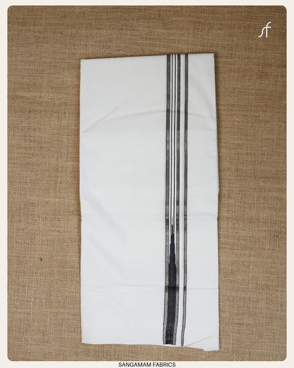 CHUTTI KARA COTTON  DOUBLE MUNDU