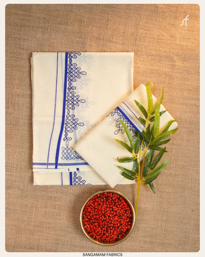 TRADITIONAL KOLAM DESIGN SET MUNDU