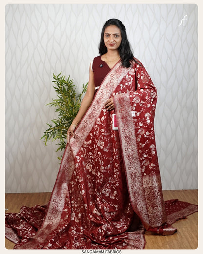 GEORGETTE BANARASI SAREE