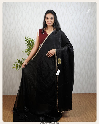 DUAL TONE PARTY WEAR  SAREE