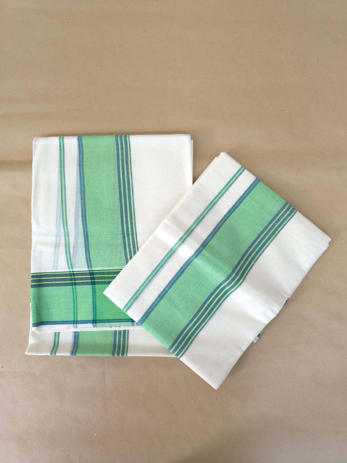 3" KATTIKARA BORDER SETMUNDU  ( MULTICOLOUR)