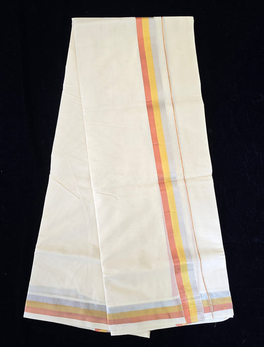 TRI COLOUR KASVU DOUBLE MUNDU