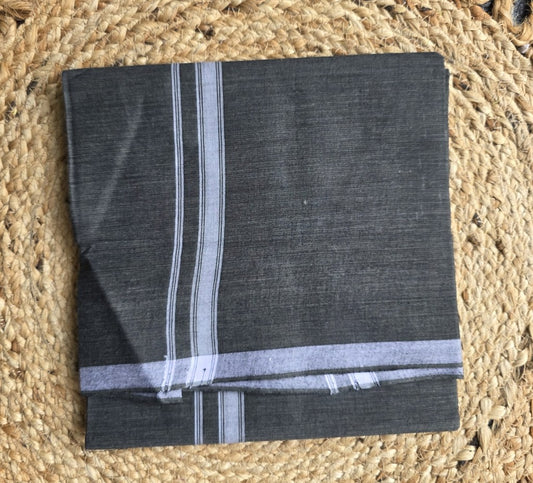 COLOUR MUNDU ASH WITH WHITE BODER