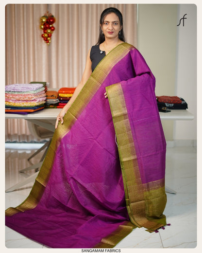 SEMI JUTE SAREE