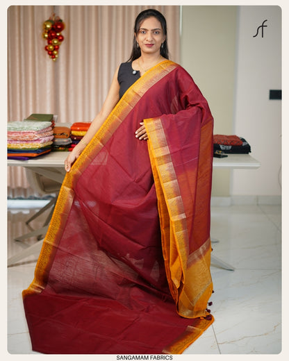 SEMI JUTE SAREE