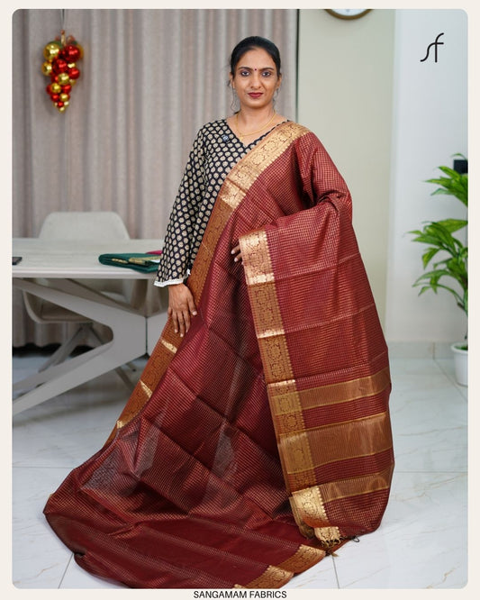 COTTON SILK SAREE